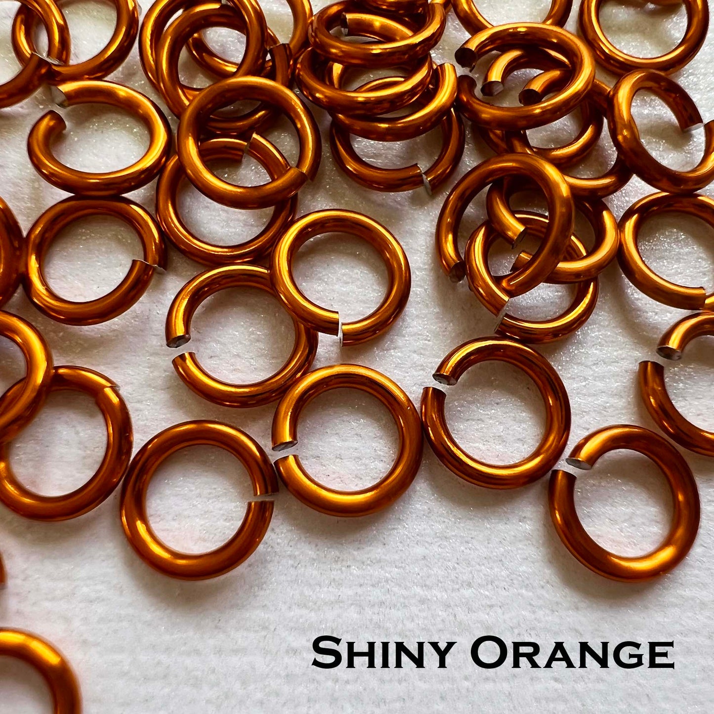 20g 3/16" Jump Rings SHINY (AWG) ID: 5mm - choose color & quantity