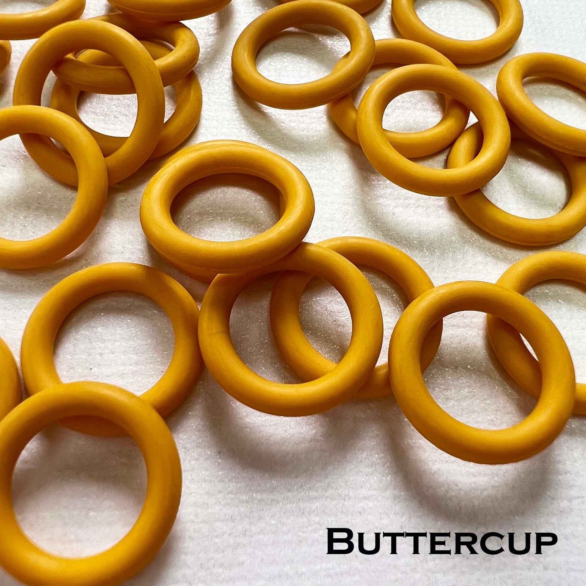15mm Rubber O-Rings (ID: 10mm) - choose color & quantity – Bead Me A Story