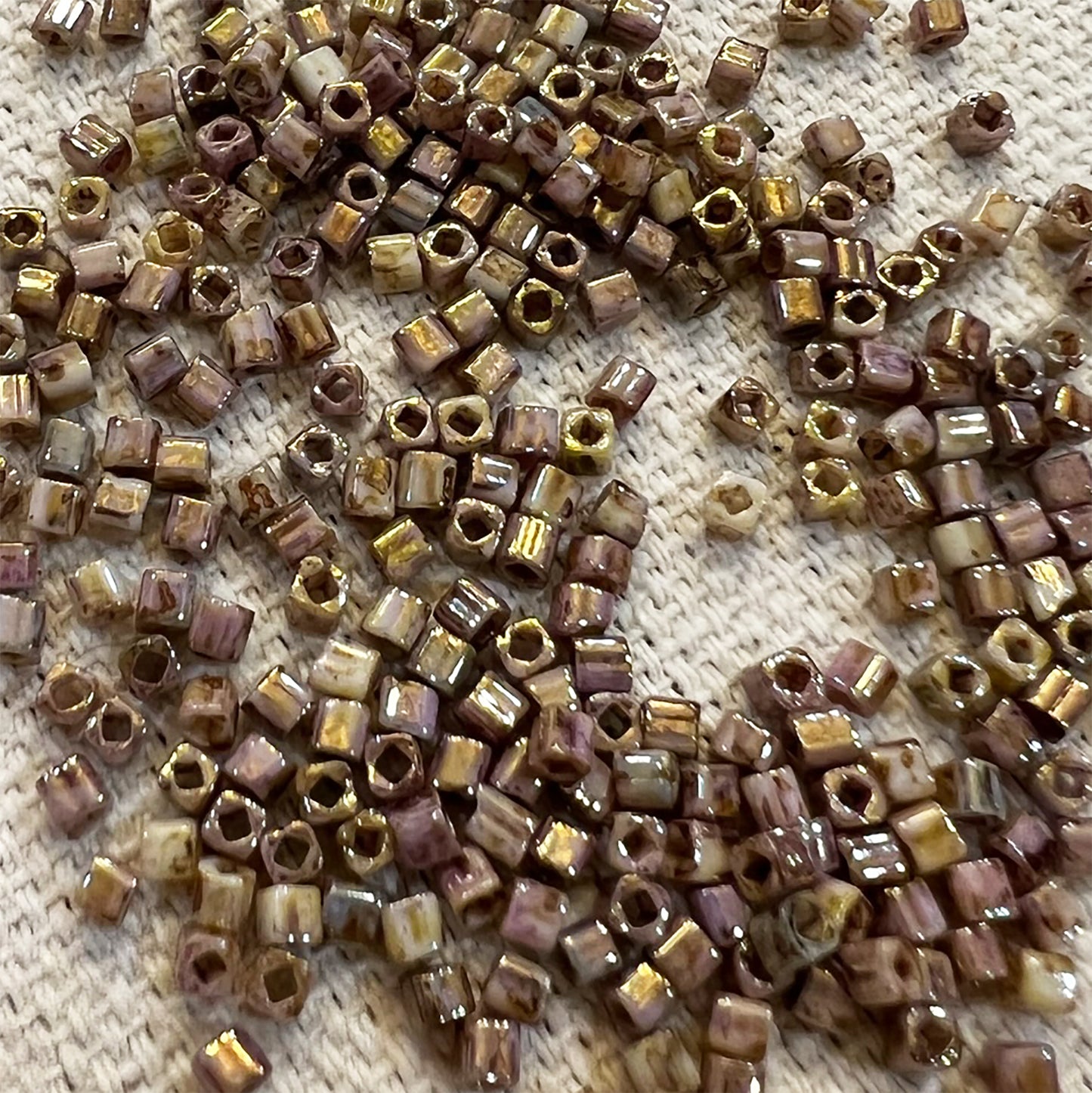 Toho Cube Beads 1.5mm (10 grams) - choose color