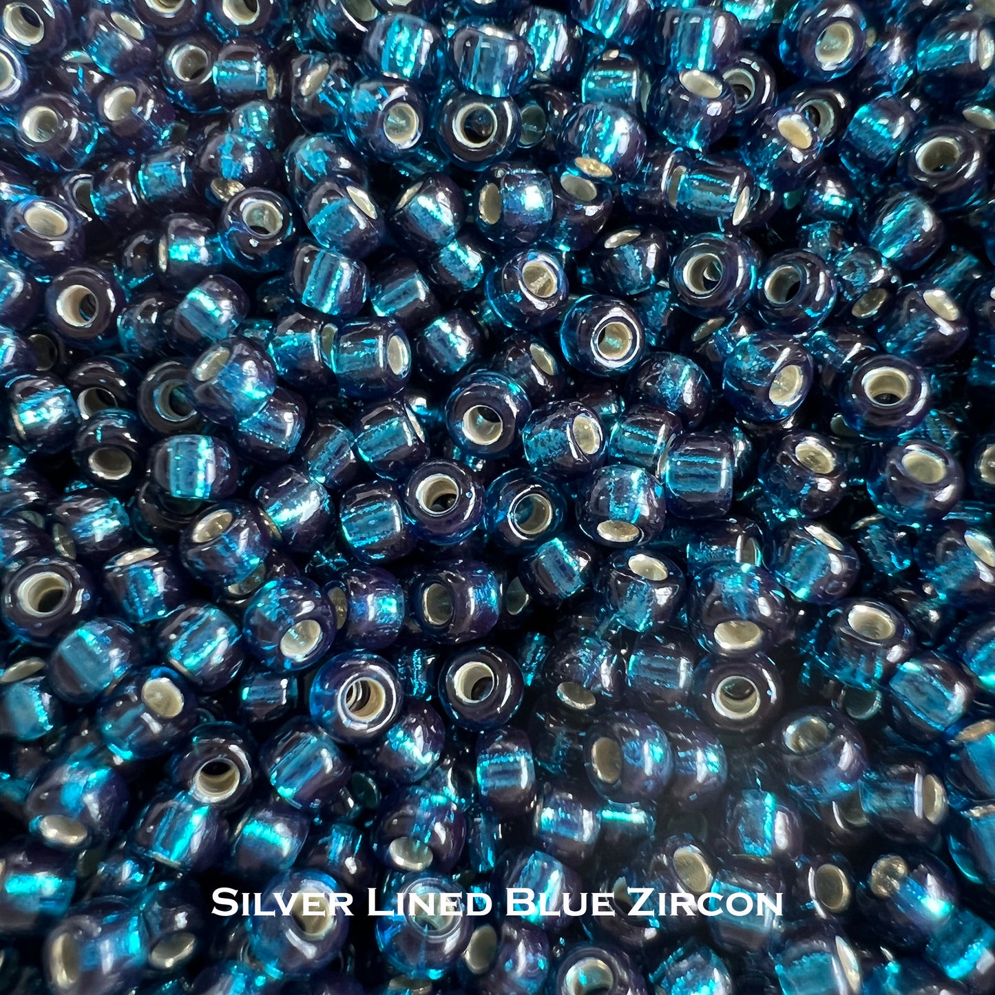 Miyuki Seed Beads 8/0 Silver Lined - choose color
