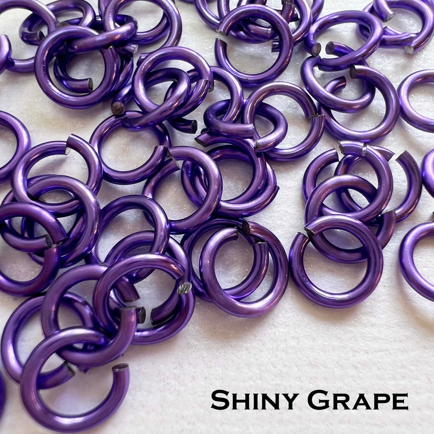 20g 5/32" Jump Rings SHINY (AWG) ID: 4.3mm- choose color & quantity