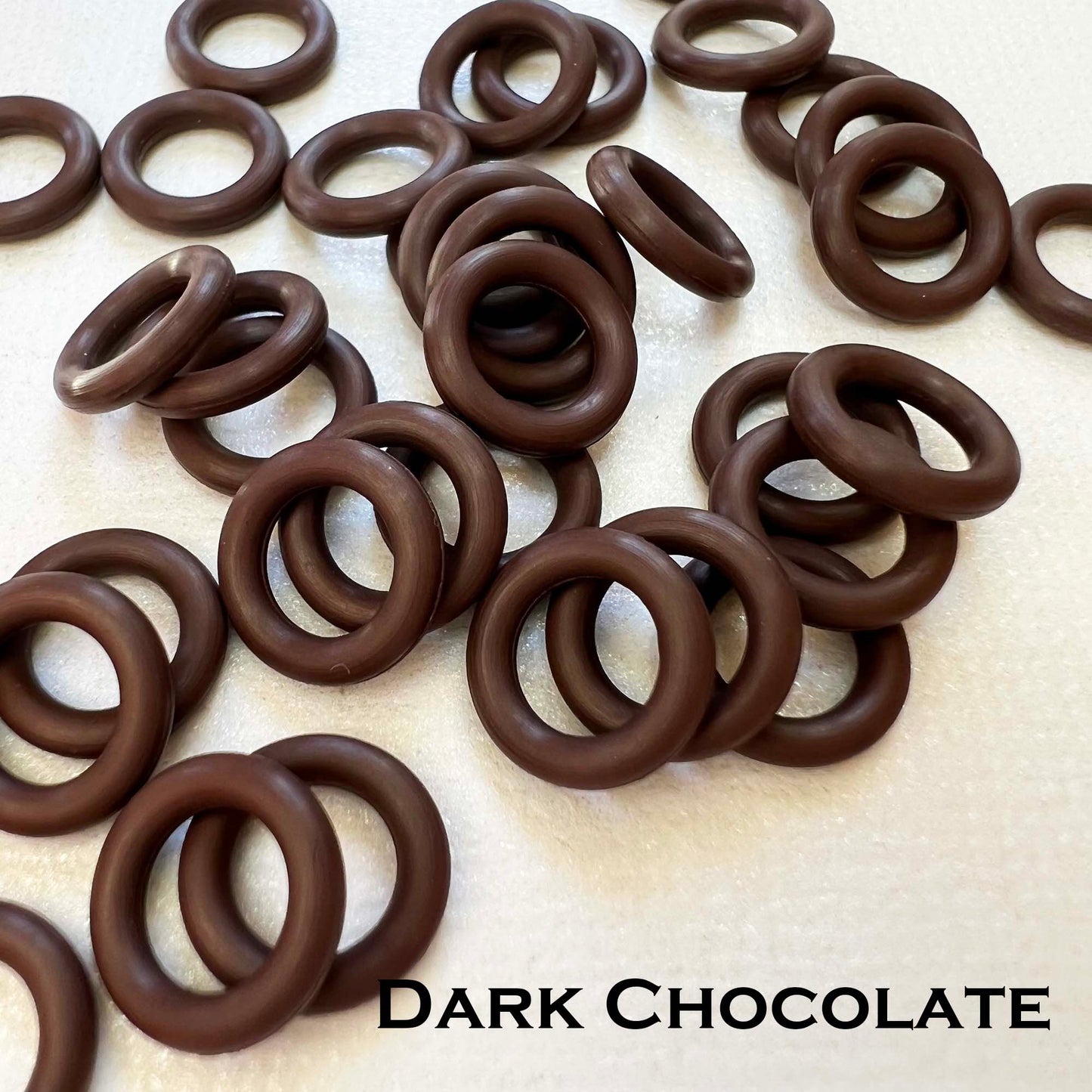 10mm Rubber O-Rings (ID: 6mm) - choose color & quantity