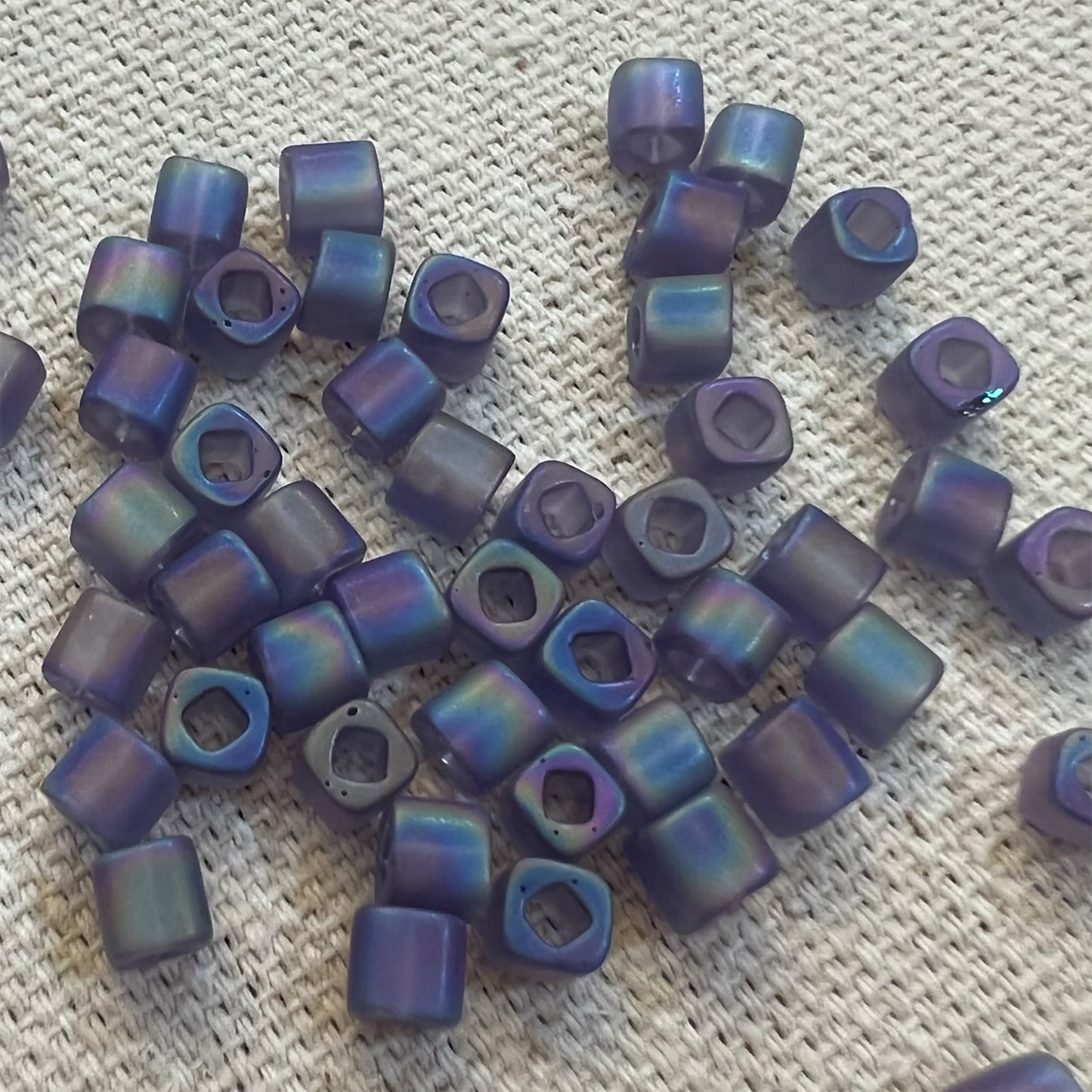 Toho Cube Beads 4mm (20 grams) - choose color