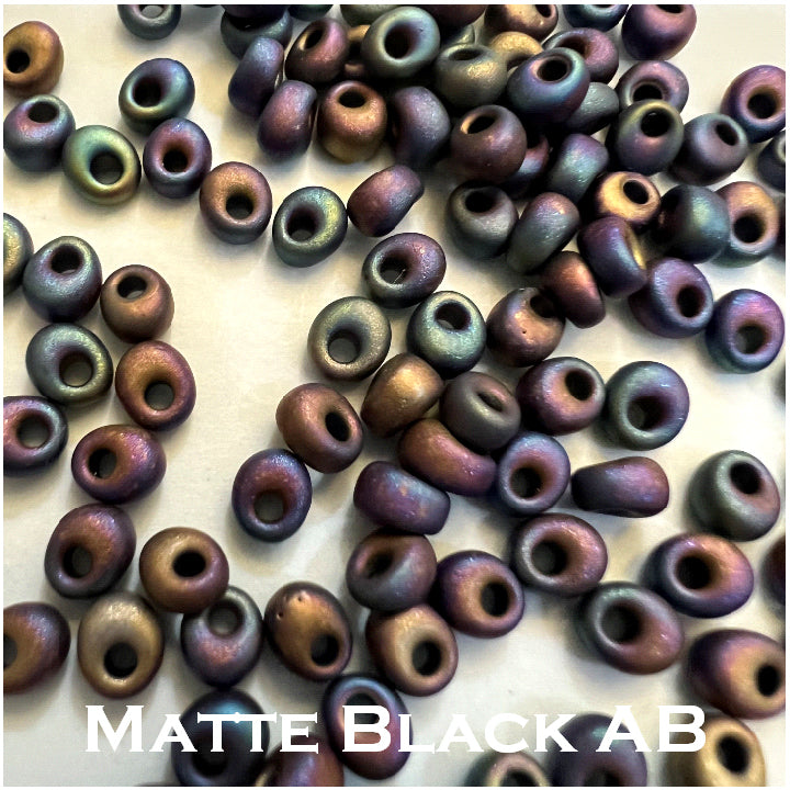 Miyuki Magatama 4mm Drop Beads 20grams Choose Color