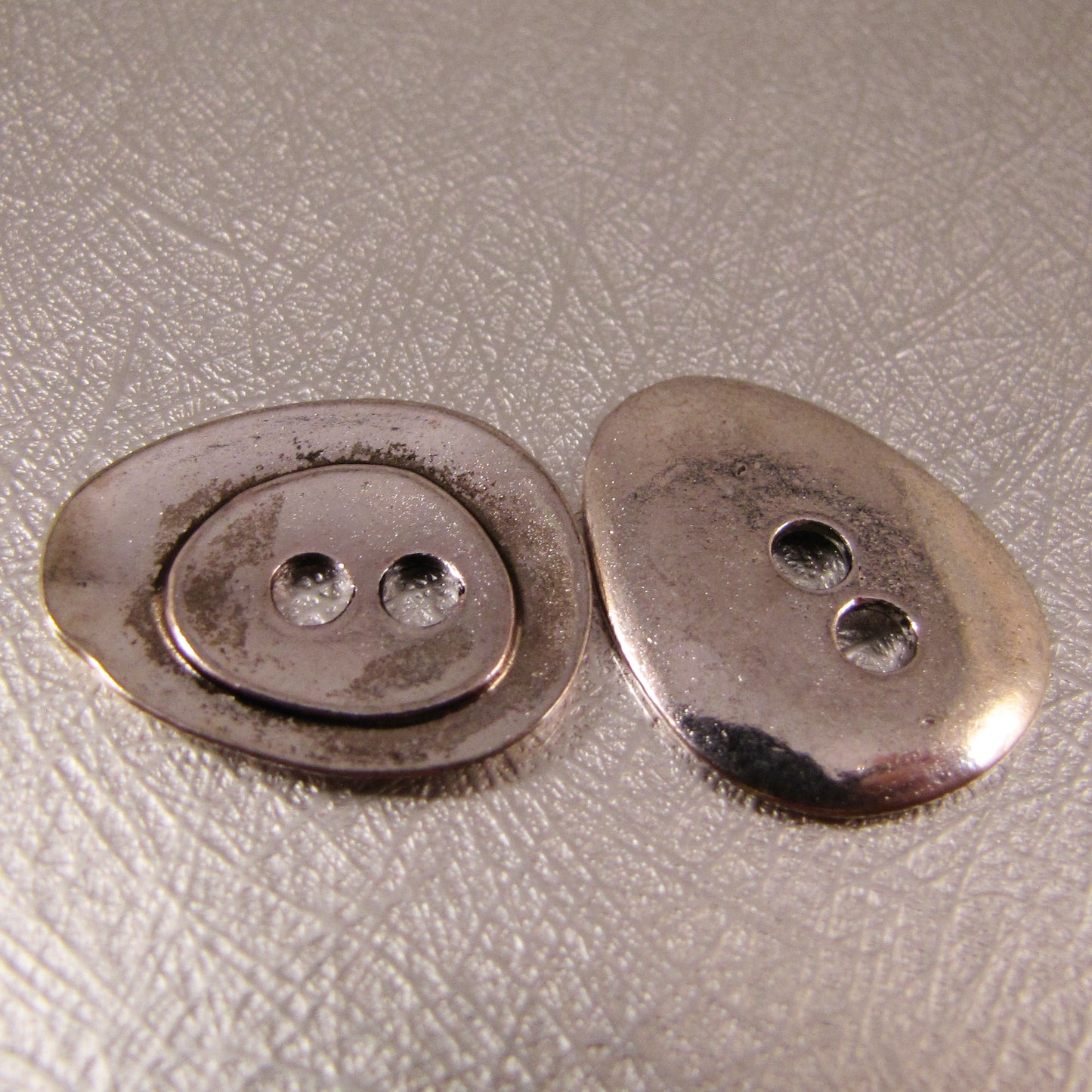 Buttons - Antique Silver