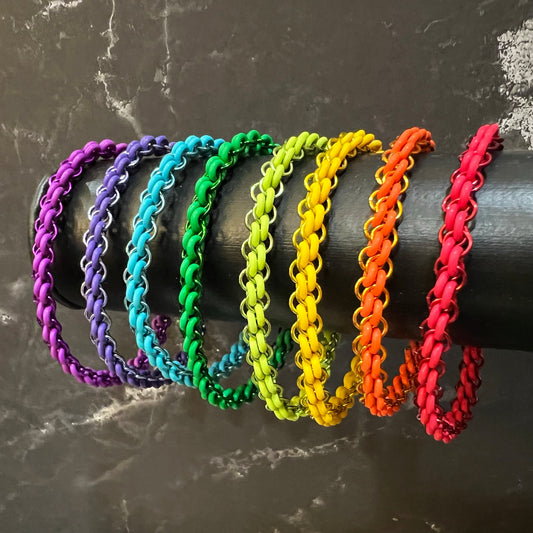 Diagonal Rope Mini Bangles Kit & FREE video - Choose color