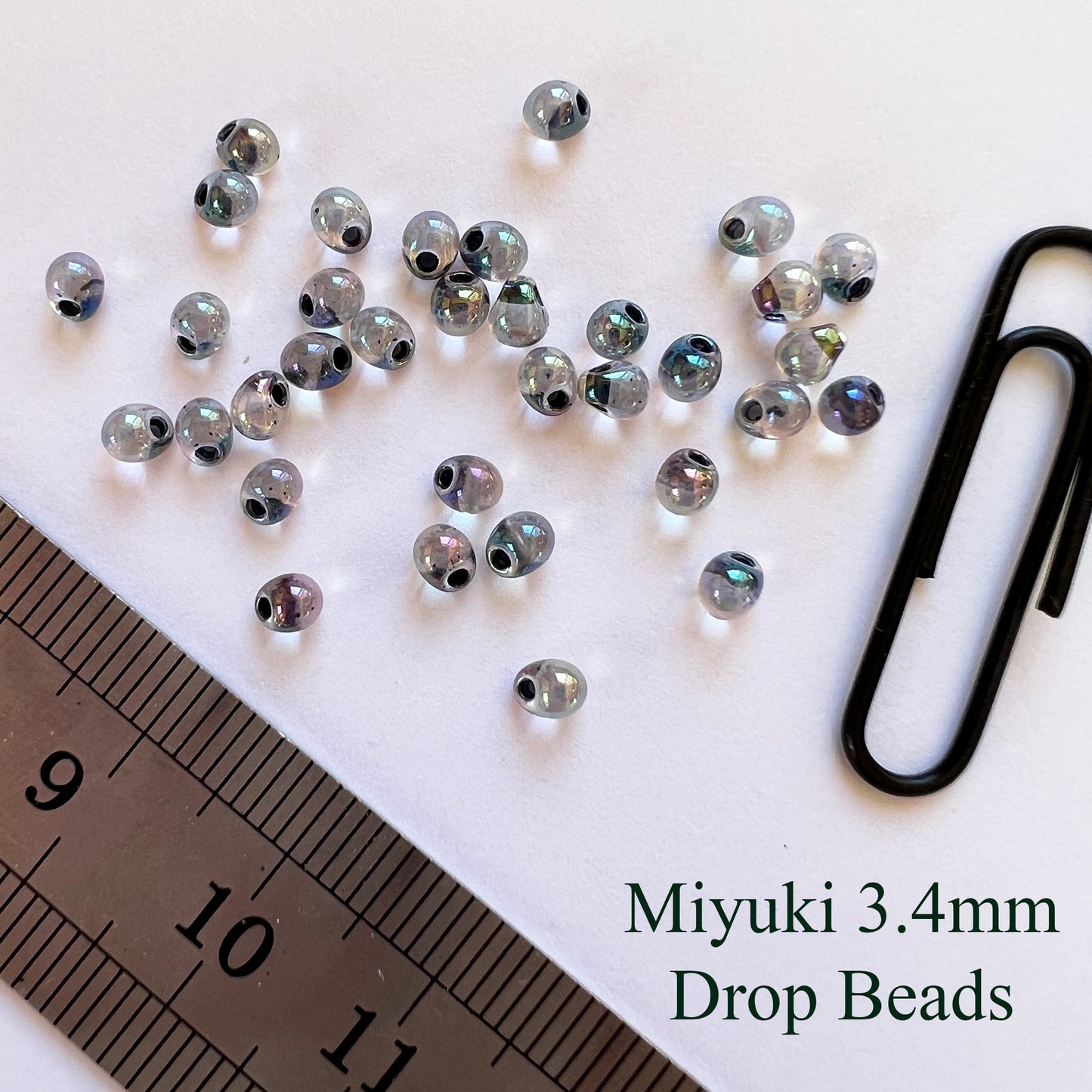 3.4mm Miyuki Drop Beads