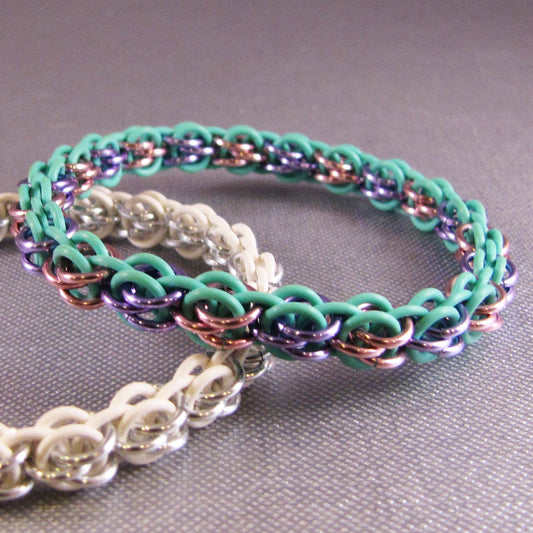 Field Hand Stretch Bracelet Kit and FREE Video  Aqua Seafoam with Lt Pink and Lavender